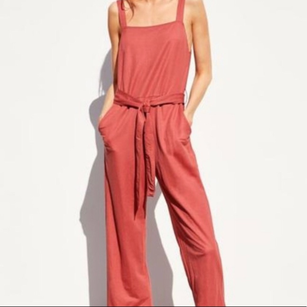 Zara! Coral jumpsuit, size medium